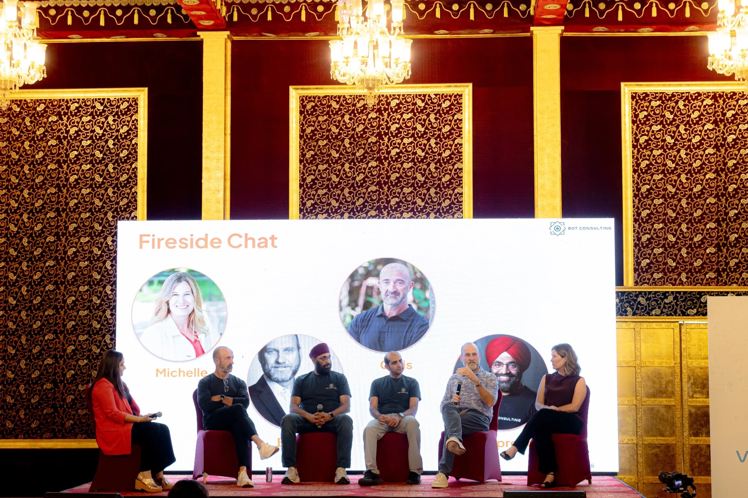 Customers and partners in conversation at Odyssey 2025